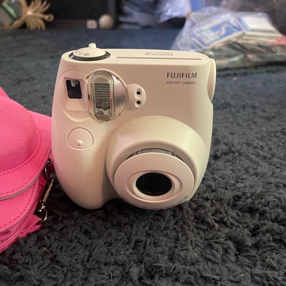 Fuji film Instax 7S camera with case - Main Image